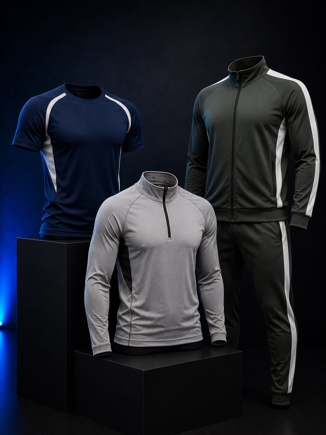 Runner wearing sportswear outdoors